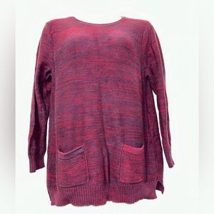 Vintage Jeanne Pierre 2 Pocket Sweater Size XL